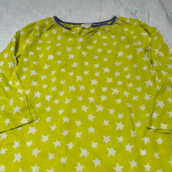 Johnnie B Star Print Tunic Top Size 13/14 - Picture 3 of 5